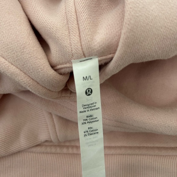 Pink Lululemon scuba half zip - Picture 2 of 5